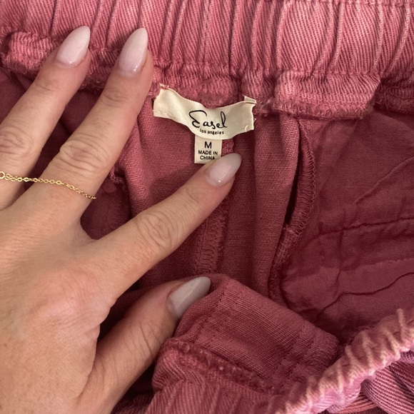 NWT | Mineral Washed Drawstring Boyfriend Jeans - Picture 3 of 5